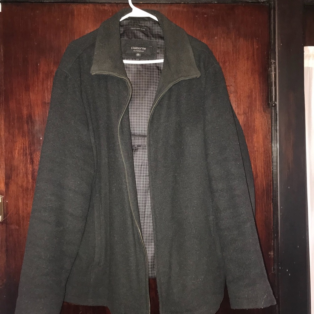 Men’s Claiborne jacket. XL Italian Wool Blend